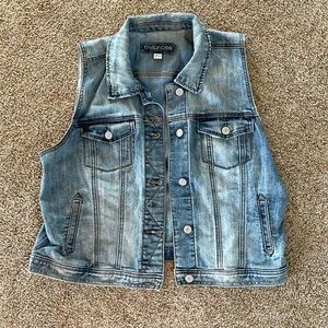 Denim Vest Large